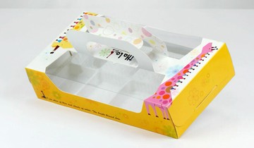 【零售量50個】樂園手提西點8入盒 / B08002