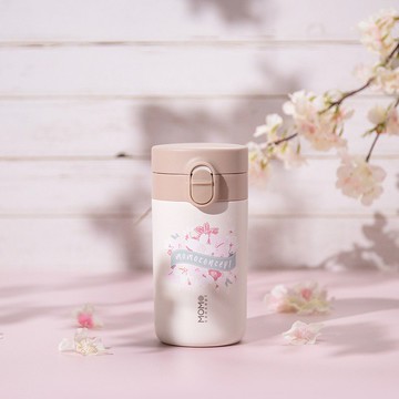 限定 | 日本 MOMOCONCEPT 彈跳保溫咖啡杯 310ml 共2色