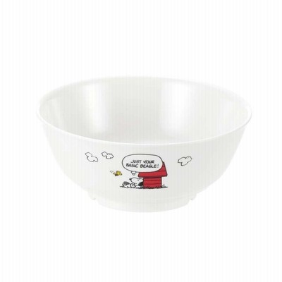 メラミン 子供食器 スヌーピー トライ どんぶり