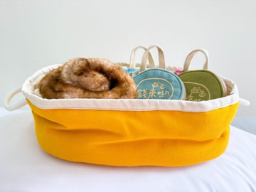 純色置物籃【多色可選】 分類分隔籃 收納籃