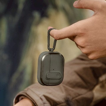 Odyssey 抗衝擊磁扣耳機殼 for AirPods Pro 1/2、AirPods 4 金屬綠 AirPods Pro 1/2