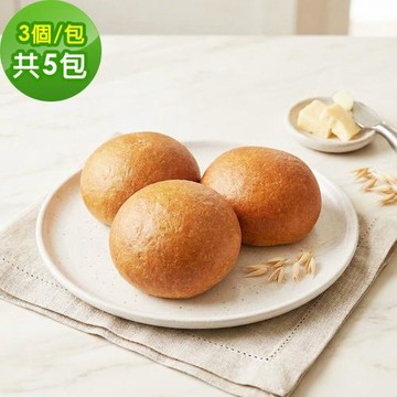 i3微澱粉-低糖好纖手工麵包-原味小餐包15顆(271控糖配方 麵包 高蛋白)