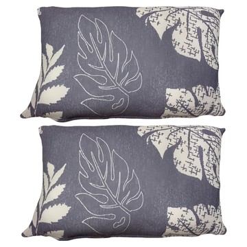 J&N 紫葉涼感抱枕2件組  40 x 28cm  紫色