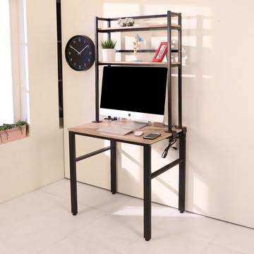 【BuyJM】低甲醛防潑水附層架80公分工作桌