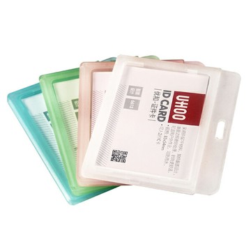 【文具通】Chips Garden 襄園 UHOO 6613 清雅 證件卡 證件套 識別證 橫式 F6010889【APP滿額下單4%點數(單一帳號最高1000點)】7/31止
