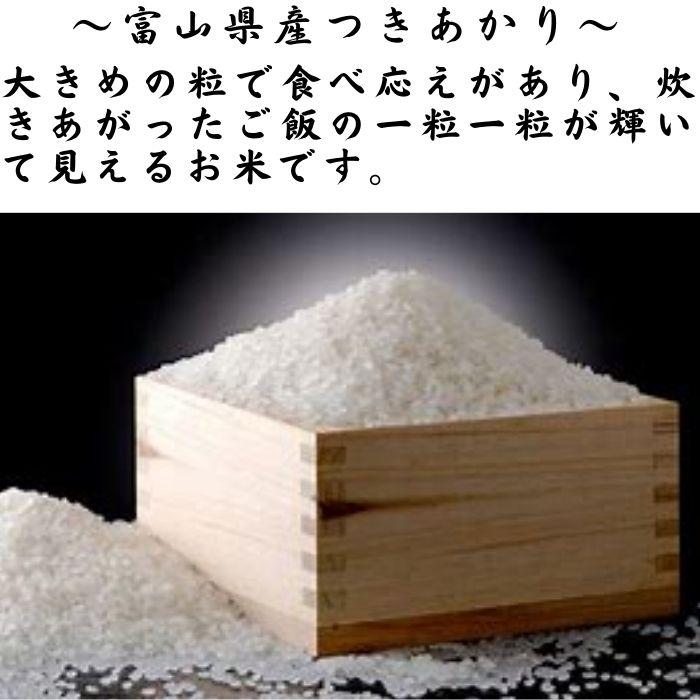 富山県産 つきあかり 10kg (5kg×2袋) お米 米 精米 単一原料米 令和5年産