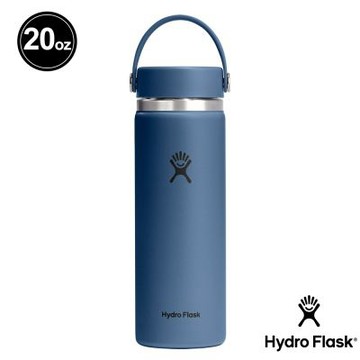 Hydro Flask 20oz/592ml 寬口 提環 保溫瓶 午夜藍