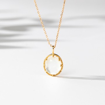 【輕奢】洛可可之夢-白貝母項鍊