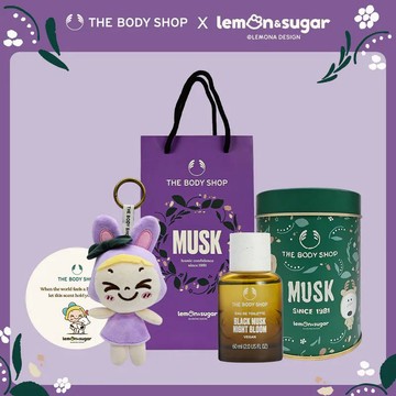 【THE BODY SHOP】琥珀麝香x檬檬娃娃IP聯名圓禮盒