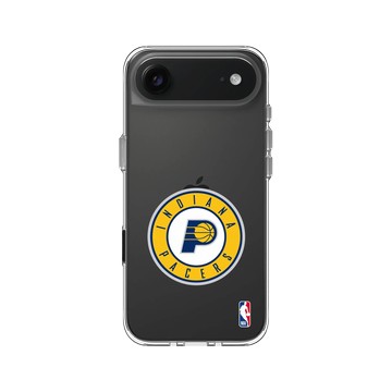 iPhone Air Clear Case（相機按鈕） 透明 - NBA - Logo-印第安納溜馬 Indiana Pacers