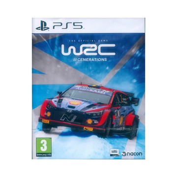 PlayStation PS5《世界越野冠軍賽 世代 WRC Generations》中文歐版