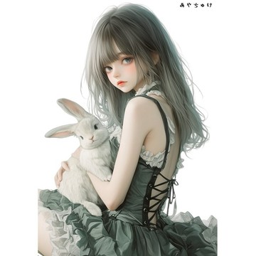 【3 月新品 2】07-095-0222 人物貼紙 動物與甜美蕾絲