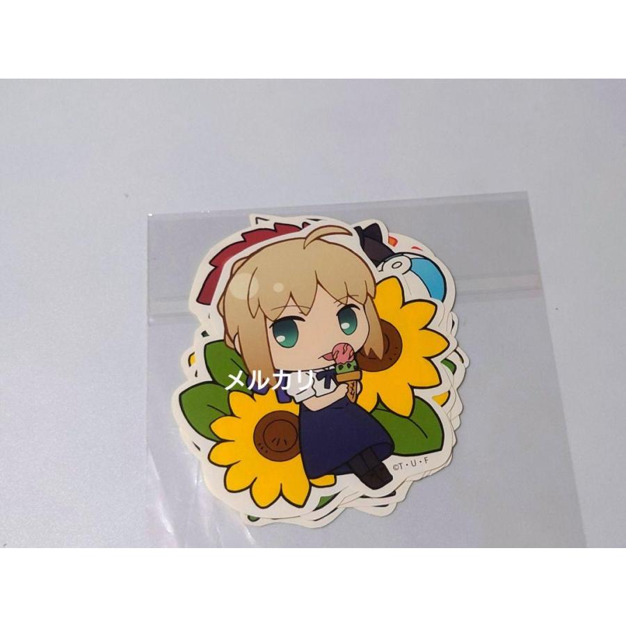 Fate Zero stay night Cafe 景品 ステッカー