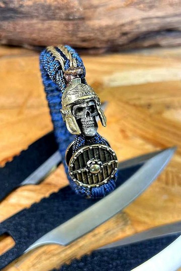 STRING MAN傘繩士-傘繩手環paracord 銅飾品-不死英雄