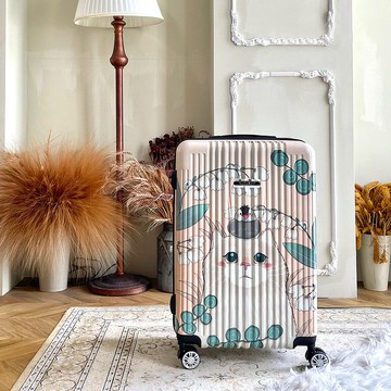 NaSaDen納莎登新無憂【Fujikao聯名款】26吋拉鍊行李箱