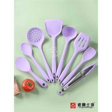肯趣士多北歐烹飪鏟勺食品級硅膠湯勺食物夾鍋鏟飯勺煎鏟平底鍋用