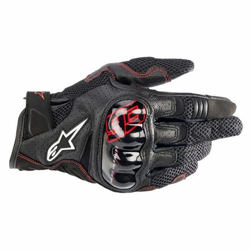 【93HONDA聯名】Alpinestars A星 MM93 RIO HONDO V2 AIR GLOVES 黑瀝青紅 防摔手套