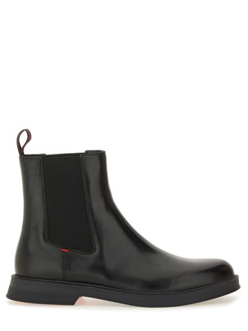 hugo leather chelsea boot