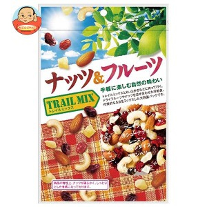 共立食品　LINEショッピング　ナッツ＆フルーツ(トレイルミックス)　徳用　140g×6袋入｜　送料無料