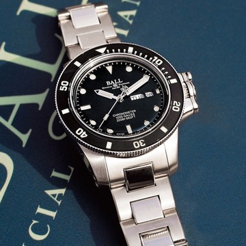 BALL 波爾 Engineer Hydrocarbon系列 天文台認證200米潛水機械腕錶 1212購物節 送禮推薦-40mm DM2118B-SCJ-BK