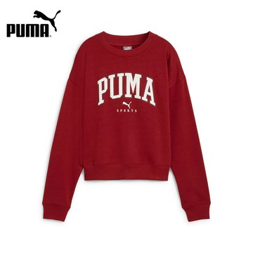 【PUMA】 基本系列Squad圓領衫(F)_女性_68249313_歐規｜官方直營