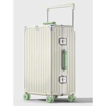 蘭博鋁框寬拉桿行李箱女20寸登機密碼箱結實耐用24寸旅行拉桿箱男