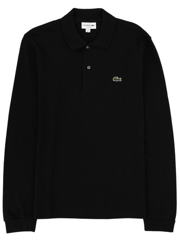 lacoste polo with logo