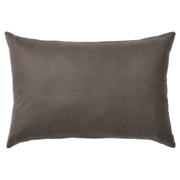 MUJI 無印良品 暖棉枕套  1件  95 x 52cm  棕色 + 米灰色