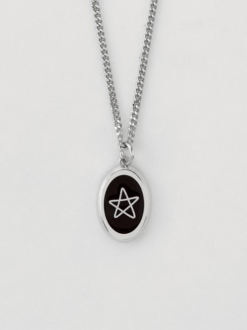 Star Oval Necklace