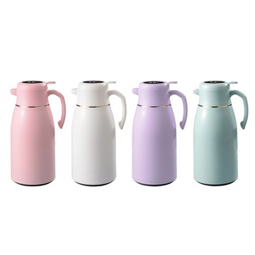 TLYS-J 智能顯溫真空保溫壺 1900ml 養身熱水壺 玻璃內膽保溫壺 泡茶壺 咖啡保溫壺 開水壺 飲水瓶