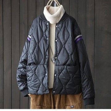 歐洲站韓版爆款寬松秋冬輕薄羽絨棉服女短款2023新款時尚薄款外套