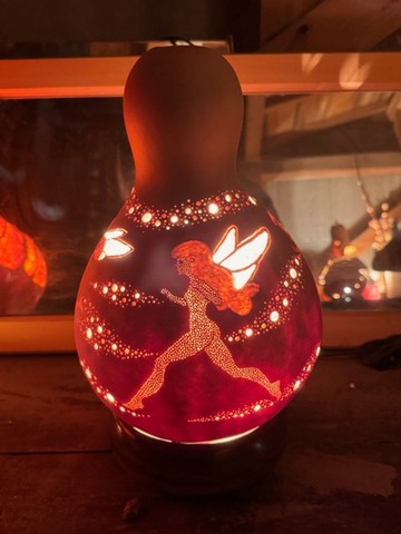 葫蘆燈仙女圖案