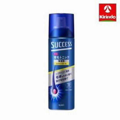 生活応援価格 花王 サクセス 薬用 育毛トニックエクストラクール 無香料１８０ｇ×１個 【医薬部外品】