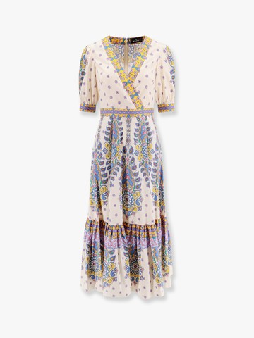 Flounced cotton dress - ETRO - gender_Woman