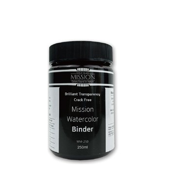 【Mission】水彩 顏料 黏合劑 250ml / 瓶 MWM-250