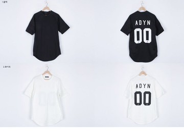 【JP.美日韓】簡約暗黑 圓弧 高等質感上衣 短袖 質感 上衣