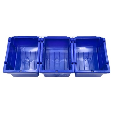 SHUTER 樹德 耐衝擊分類整理盒/零件整理盒/置物盒 1L  3組