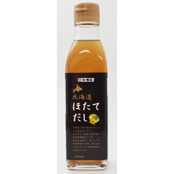 トモエ 北海道ほたてだし 200ml×12本（1ケース）