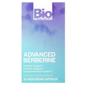 Bio Nutrition, 高階小檗鹼，1200 毫克，50 粒素食膠囊（每粒膠囊 600 毫克）