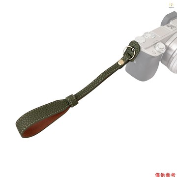 通用相機腕帶合成皮革手帶相機腕帶掛繩更換佳能無反光鏡相機 T1V