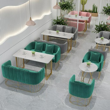 附發票 廠家直銷 北歐休閑雙人沙發組合單雙人小沙發辦公室接待洽談桌椅組合