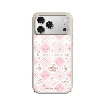 iPhone 17 Pro Max SolidX 貝殼灰 - 三麗鷗-兔媽媽 Marron Cream - 午茶蕾絲