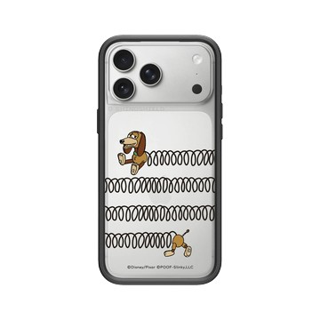 iPhone 17 Pro Max Mod NX -邊框背蓋組合 (相機按鈕) 黑 - 迪士尼-玩具總動員 Toy Story - 彈簧狗