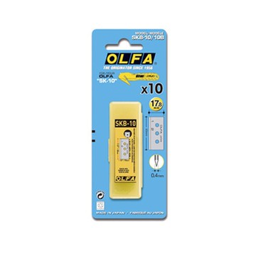 日本 OLFA 安全工作刀片 10片/包 SKB-10/10B