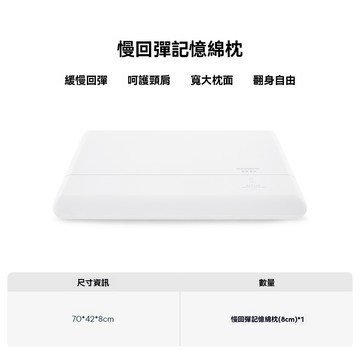 記憶枕 【伊達】亞朵酒店專用記憶棉枕頭 記憶枕 護頸椎枕  成人學生宿舍枕芯 單人壹只裝
