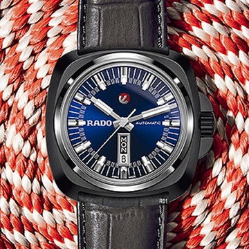 RADO 雷達表 限定款HyperChrome皓星1616系列合恩角探險機械錶 藍面46㎜ R01 (R32171205)