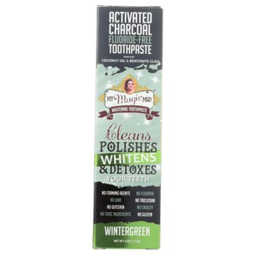 Whitening Toothpaste Wintergreen 4 Oz by My Magic Mud