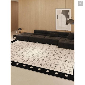 【臺灣出貨 可客製化】2026新款客廳地毯臥室地墊大面積全鋪免洗可擦高級感牀邊毯防滑墊客廳地墊 臥室地毯 地毯地墊
