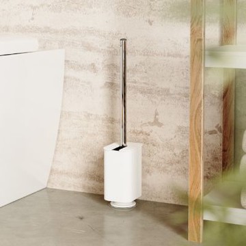 《Umbra》Flex壁掛橡膠馬桶刷(雲朵白) | 清潔刷