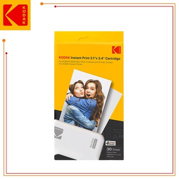 KODAK 柯達 MINI SHOT專用 2x3吋相片紙連墨盒30張(MC-30) 公司貨